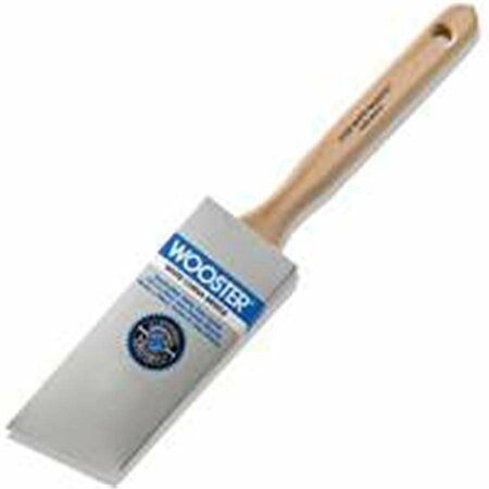 LIGHT HOUSE BEAUTY Z1222-21-2 2.5 in. Silvertip Angled Sash Brush - White<BR> LI3675369